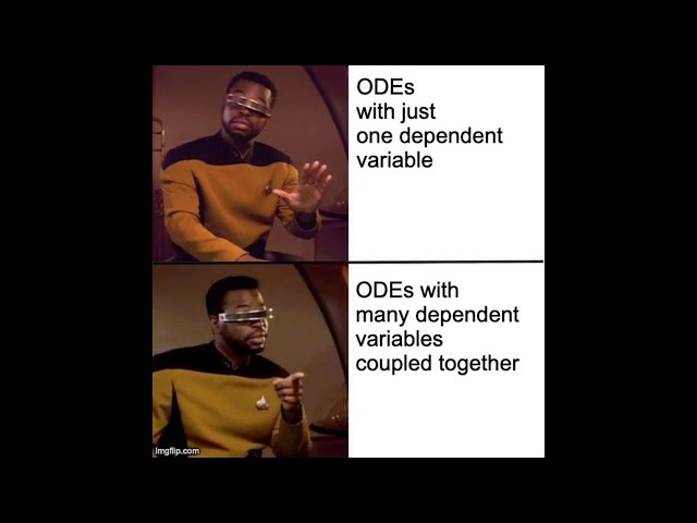 Linear ODE systems: Modelling