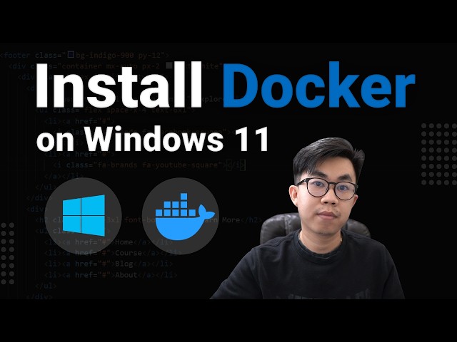 How to Install Docker on Windows 11 for Beginners from Scratch