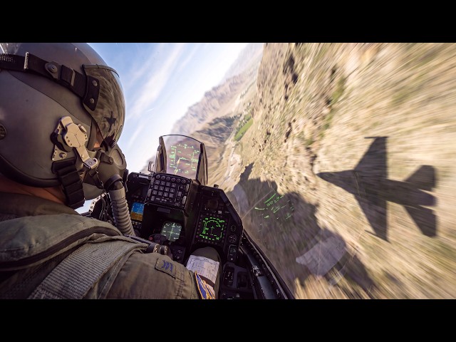 Inside a Full USAF F-16 Test Flight | Raw Cockpit Audio