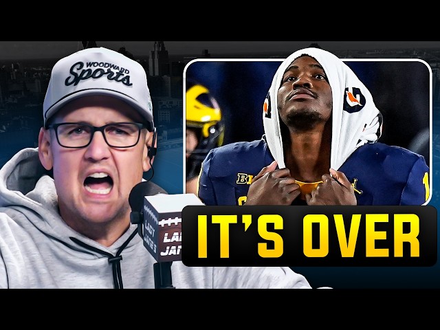 Bryce Underwood BENCHED for Tommy Carr... IT'S OVER for Michigan Football