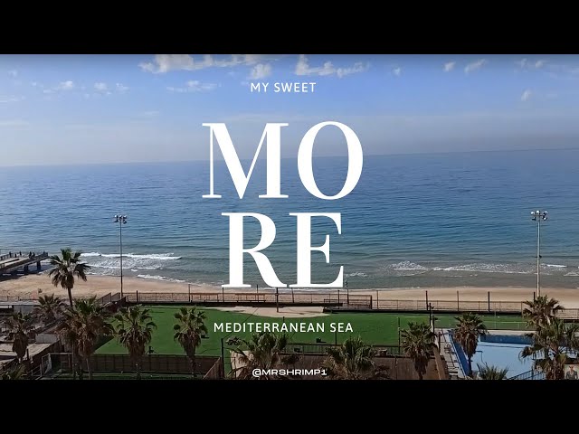 My Wonderful Mediterranean #Sea #beach #seaview #travel #nature #clouds #sky