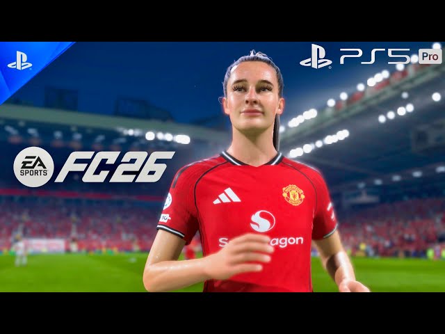 EA FC 26 - Manchester United Women Vs PSG Women - UWCL Full Match | PS5 Pro 4K