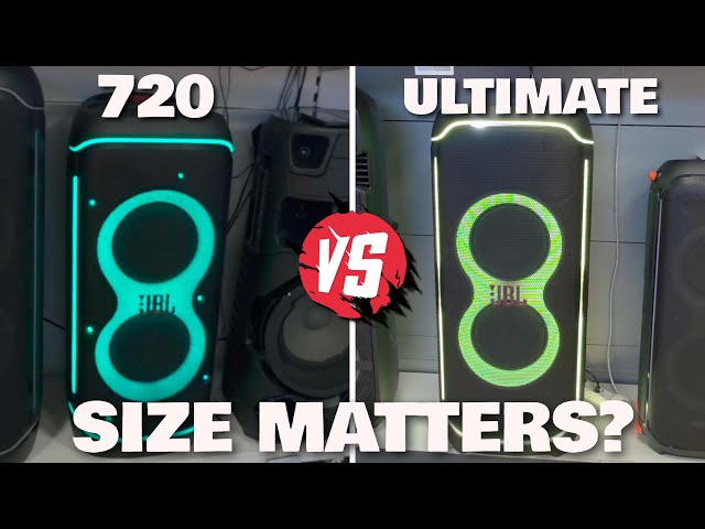 NEW JBL Partybox 720 VS JBL PARTYBOX ULTIMATE SOUND Test