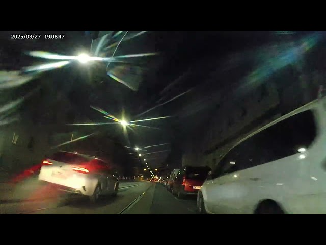 Boring (mostly) bicycle commute - 20250327 #2