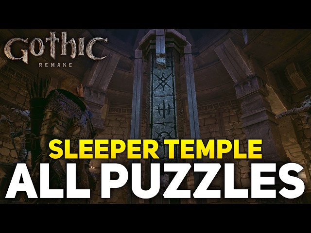 Gothic 1 Remake - The Sleeper Temple Guide (All Puzzles & Uziriel)