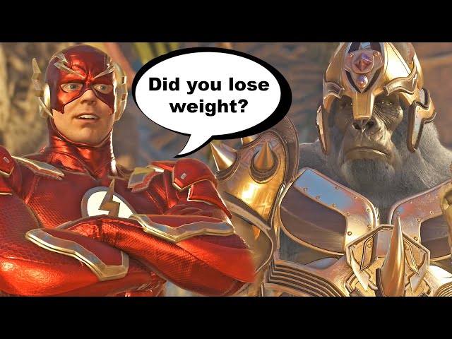 The Flash Mocks Everyone's Physical Appearance