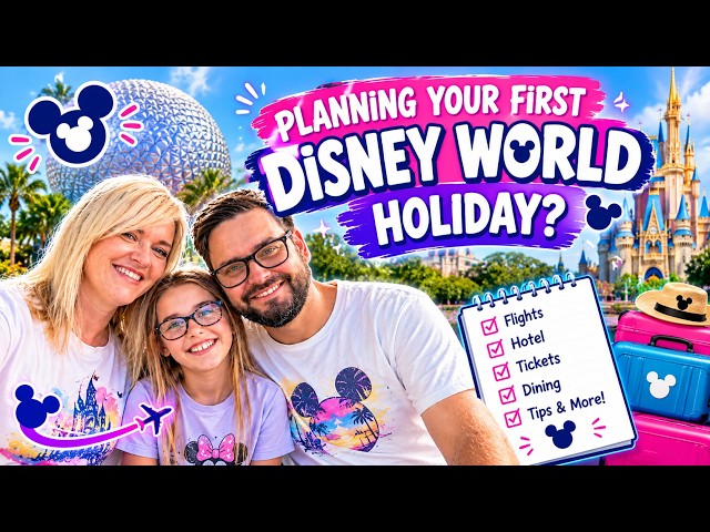 Planning Your FIRST Disney World Holiday? Watch This! 🏰✨