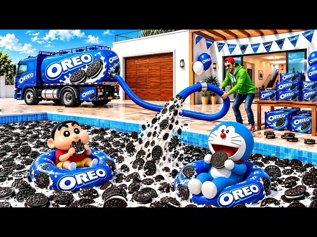 Jack and Shinchan Found an OREO House 💥 - INDIAN THEFT AUTO SIMULATOR