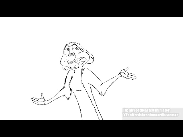 Another Lion King remake Animatic WIP that's BETTER THAN AI | Alfred The Animator and Illustrator