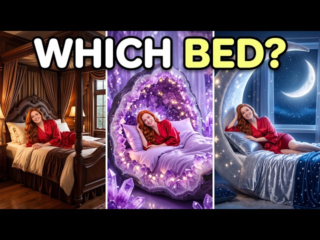 Which Dream Bed Would You Choose? ✨ Luxury AI ASMR Beds