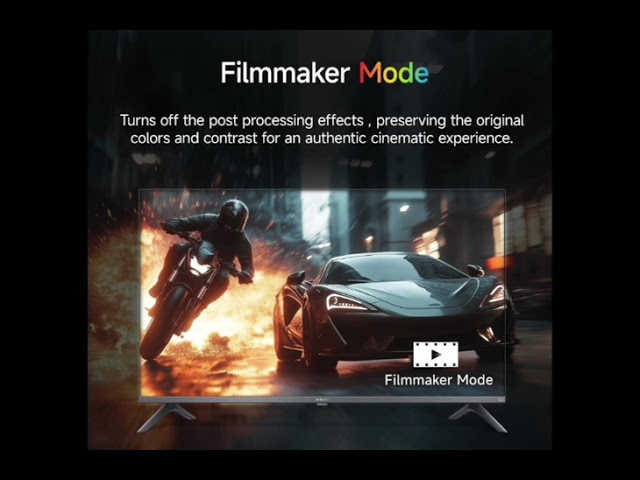 Xiaomi (108 cm) 43-inch FX Pro 4K QLED Smart TV | HDR10+ | 30W Box Speakers | Filmmaker Mode |