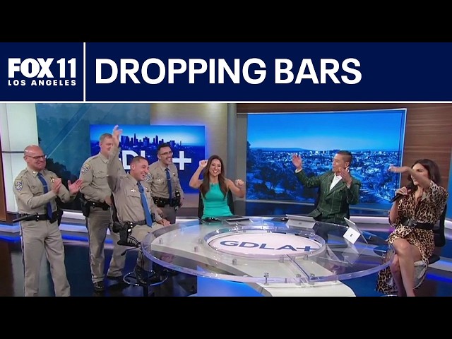 Freestyling CHP Officer visits GDLA+