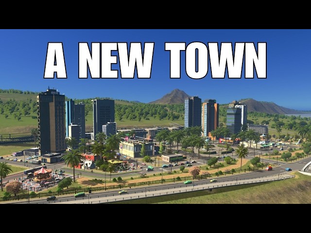 Starting a new town across the river | Cities: Skylines