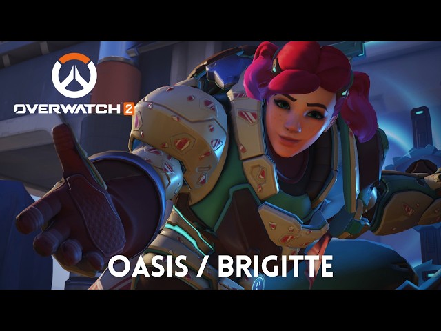 Overwatch 2 - Walkthrough 4K 60FPS HDR - Oasis / Brigitte