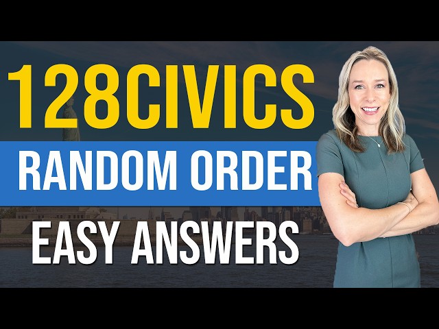 USCIS 128 Civics Questions and answers RANDOM Order v4 | 2025 version Civics Test | US Citizenship