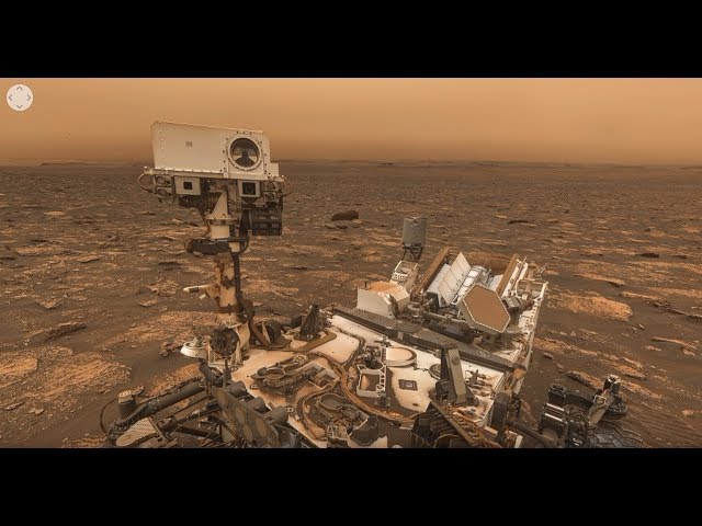 MSL Sol 2082 - 360˚ View