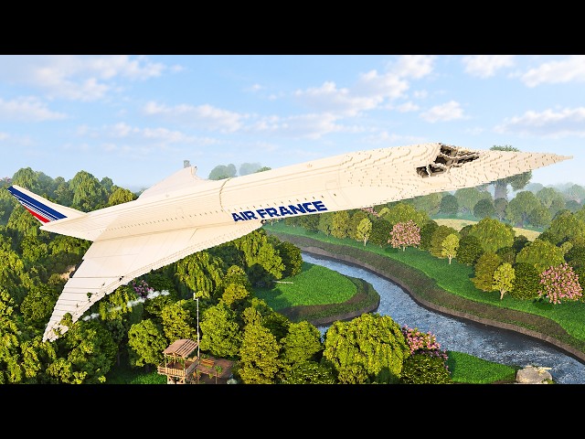 Plane vs Dense Forest | Teardown Physics