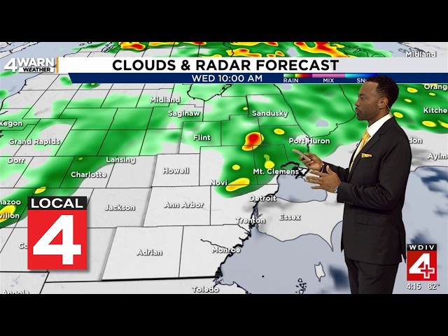 Metro Detroit weather forecast, Sept. 8, 2026  -- 4 p.m. Update