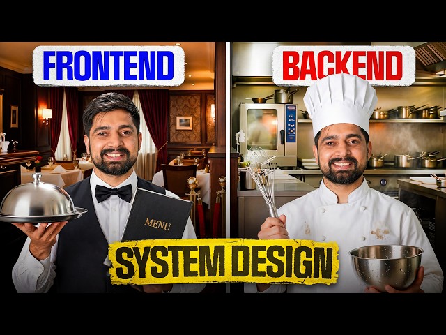 Frontend and Backend in terms of system design