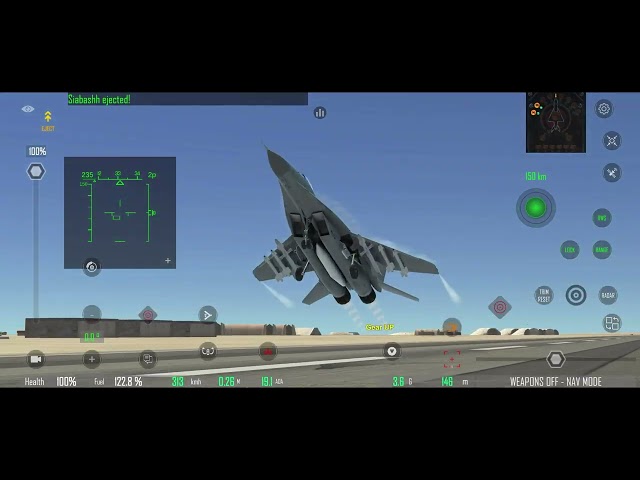 Outnumbered but NOT Outmatched — Solo Mig 29 Defends the Base | Gunship 4
