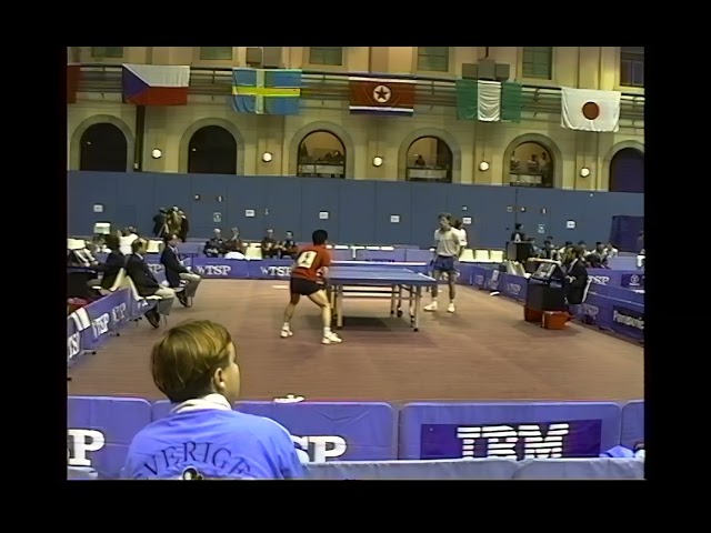 1991 World Team Cup - J.O. Waldner v. Qian  Qianli (AUT)