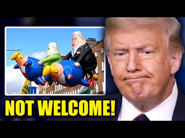 Ireland Protesters Ridicule Trump... His Response BACKFIRES