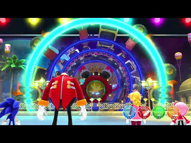 M&S Sochi 2014 Sonic's Figure Skating Spectacular #18 (Sonic Vs Peach Vs Amy) + Dr. Eggman Loses
