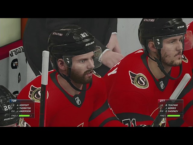 NHL 2021 Season 1 16 2021 Toronto Maple Leafs @ Ottawa Senators