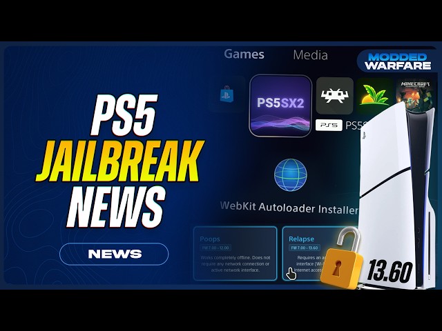 PS5 Jailbreak News: 13.60 Relapse JB Release, Autoloader, Homebrew Explosion & More!