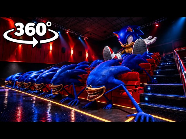 VERITY & SONIC Take Over the School! | 360° VR Horror 4K