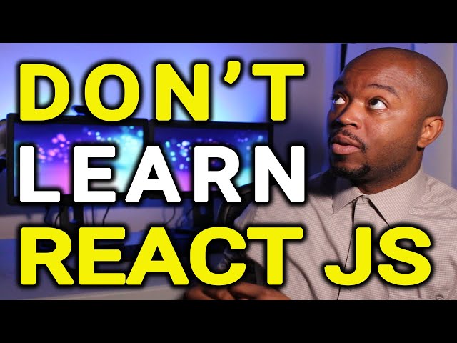 Should you Learn React JS in 2020 ?