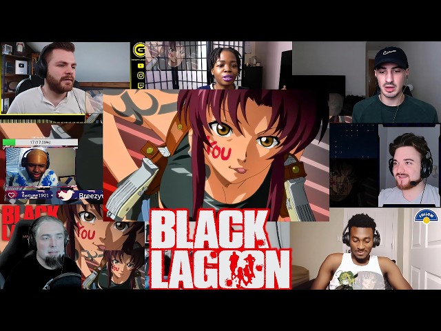 Black Lagoon Opening 1 "Red Fraction" by MELL Reaction Mashup