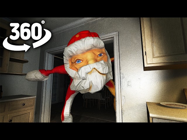 Night Santa! Goo Goo Gaga in the House! | 360° VR