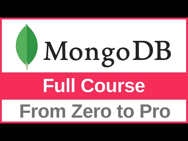MongoDB Tutorial In 6 haurs | Full MongoDB Course | MongoDB Tutorial for Beginners (2026)