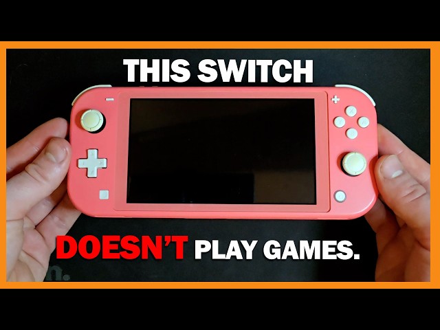This Nintendo Switch Lite Doesn't Play Games.