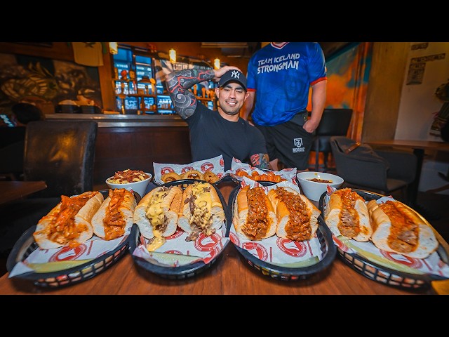 "I Can't Even Finish One Sandwich!" London's ONLY Cheesesteak Challenge!