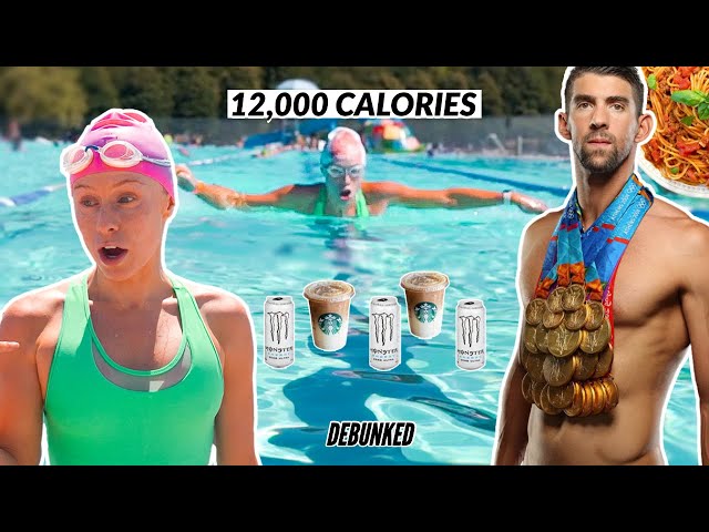 I Trained & Ate like Michael Phelps | 12,000 Calories Challenges are a LIE