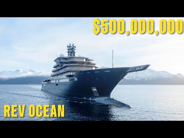 Inside the $500,000,000 REV Ocean YACHT!
