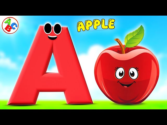 A to Z Phonics Song 🔤🎵 | ABCD Alphabet Learning for Kids | Learn Letters & Sounds 🌈
