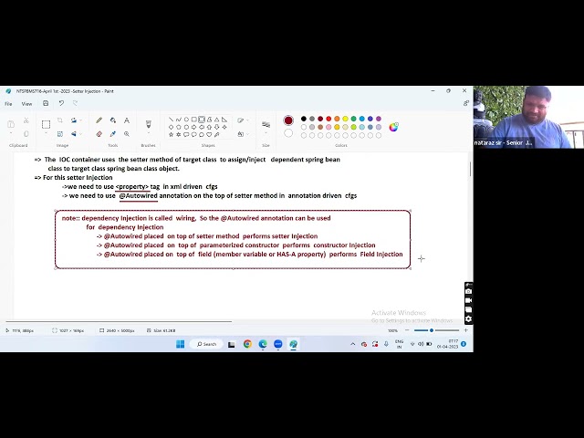 Day 12   Spring Basics  Spring Boot   MS By Nataraj Sir720P HD