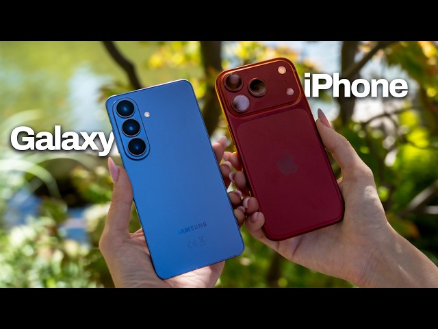 iPhone 18 Pro vs. Galaxy S26: A REAL Day Camera & Battery Test