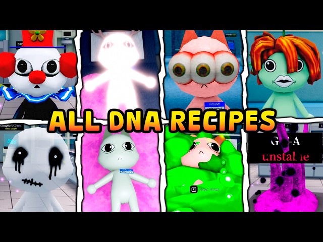 Animal Hospital (Update) - All DNA Recipes & Their Effects | Roblox