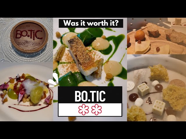 We dined at a 2 Michelin star restaurant in Costa Brava - Bo.TiC