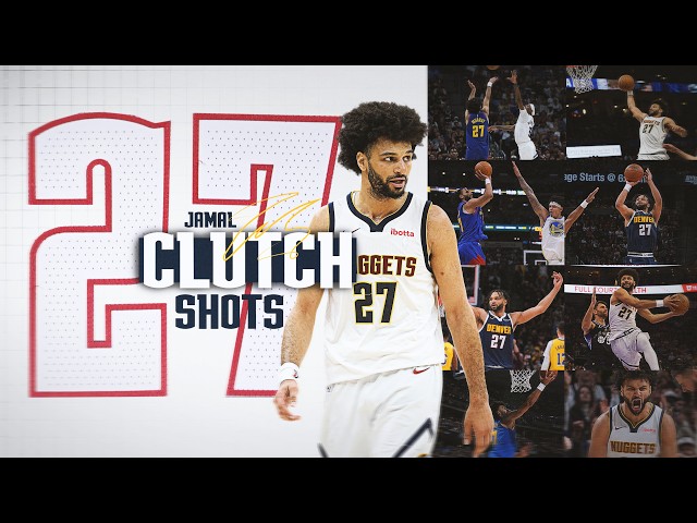 27 Times Jamal Murray DELIVERED In The Clutch 🥶