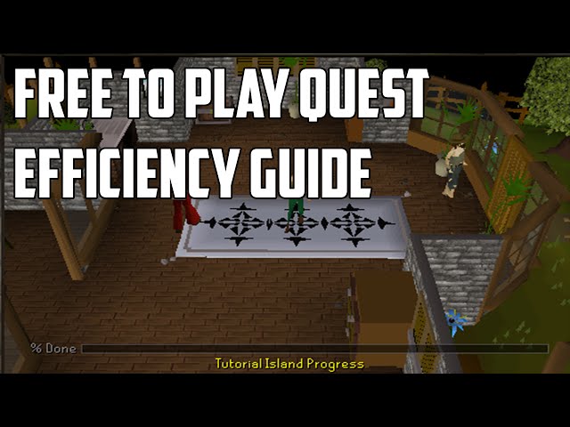 Oldschool Runescape F2P Quest Efficiency Guide - Speedrun All F2P Quests