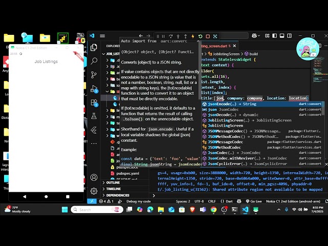 Job Listing App UI in Flutter | Clean & Minimal Job Board UI Design | Speed Code