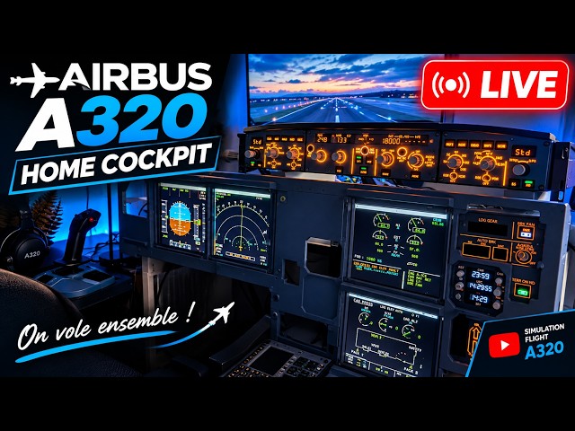 🔴 MSFS2024 | AIRFRANCE | NOUVEAU HOMECOCKPIT | NEW YORK - QUEBEC