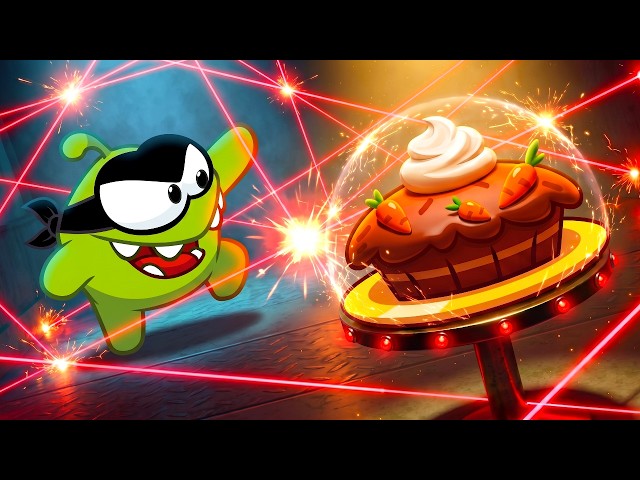 LASER MAZE MISSION!  🔴💥 Om Nom Stories: Cut the Rope