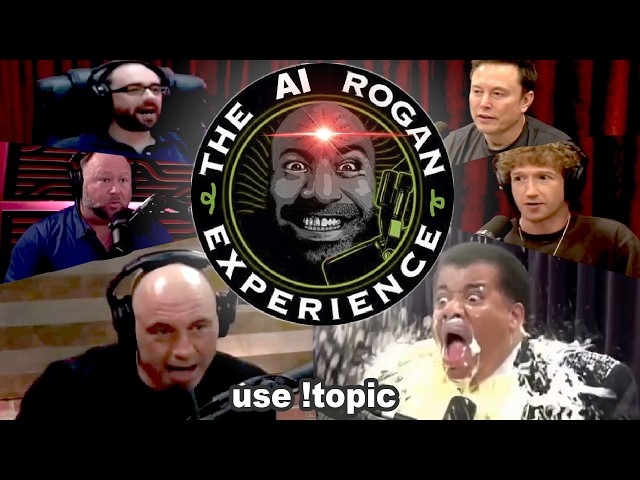 🔴LIVE: AI Joe Rogan (parody, use !topic in chat)