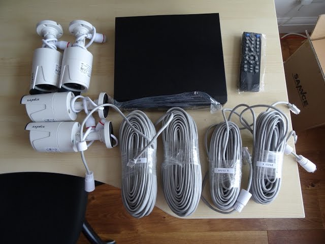 Unboxing and setup of SANNCE / ANNKE 4CH 1080P PoE NVR HD Security Camera System